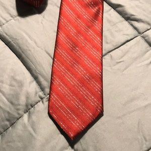 Stafford Men’s Tie, Dark Red